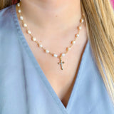 Taylor Shaye Jacee Cross Necklace