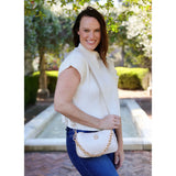 Caroline Hill Joan Crossbody Pearl