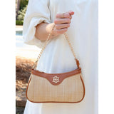 Caroline Hill Gianna Crossbody Natural Camel