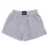 Lulu Mac Striped Boxer Grey