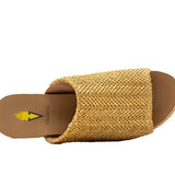 Volatile Canteen Wedge Sandal Gold