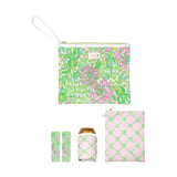 Lilly Pulitzer Beach Day Pouch, Lime Feeling Good