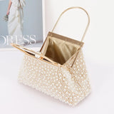 Chic Pearl Embellished Clutch