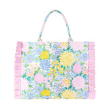 Lilly Pulitzer Ruffle Tote Lilly Garden Home