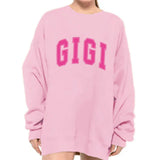 Lulu Mac Lightweight Sweatshirt GIGI Pink