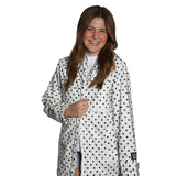 Lulu Mac Raincoat Polka Dot White