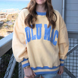 Lulu Mac Social Society Sweatshirt Butter/Lavender