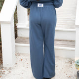 Lulu Mac Terrycloth Pant Navy
