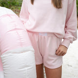 Lulu Mac Terrycloth Short Light Pink