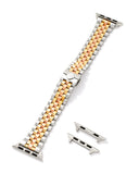 Kendra Scott Alex 5 Link Watch Band Tri Tone Stainless Steel