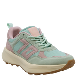 Back 70 Lightning Sneaker Green Pink