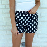 Lulu Mac Black Polka Dot Boxer Shorts
