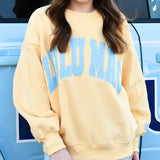 Lulu Mac Polka Dot Sweatshirt Butter