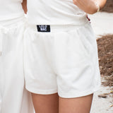 Lulu Mac Terrycloth Short White