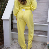 Lulu Mac Terrycloth Pant Yellow