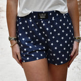 Lulu Mac Star Boxers Navy