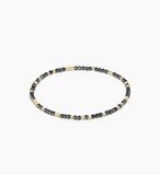 E Newton Hope Unwritten Silver Hematite 2mm Bracelet