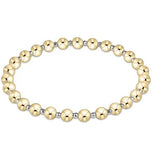 E Newton Silver Faceted Hematite Grateful Pattern 5mm Bead Bracelet