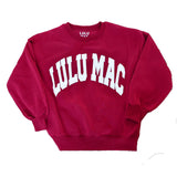 Lulu Mac Sweatshirt Cardinal