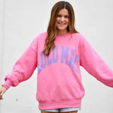 Lulu Mac Sweatshirt Pink & Purple