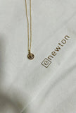 E Newton 16" Necklace Gold - Protection small disc