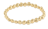 E Newton Honesty Gold 6mm Beaded Bracelet