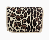 PurseN Getaway Toiletry Case Cream Leopard