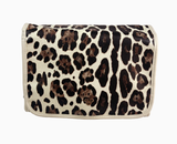 PurseN Getaway Toiletry Case Cream Leopard