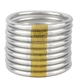 BuDhaGirl Silver Serenity Prayer Bracelet