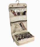 PurseN Getaway Toiletry Case Cream Leopard