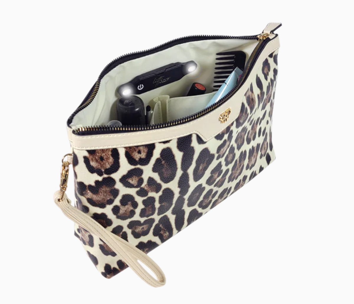 Getaway Tote - Cream Leopard