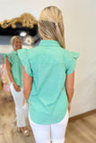 Everyday Striped Top Green