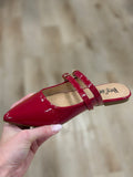 Corkys Take a Number Red Patent