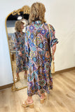 Umgee Brown Mix Dress
