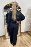 RD Style Mailyn 2 Piece Pant Set Black