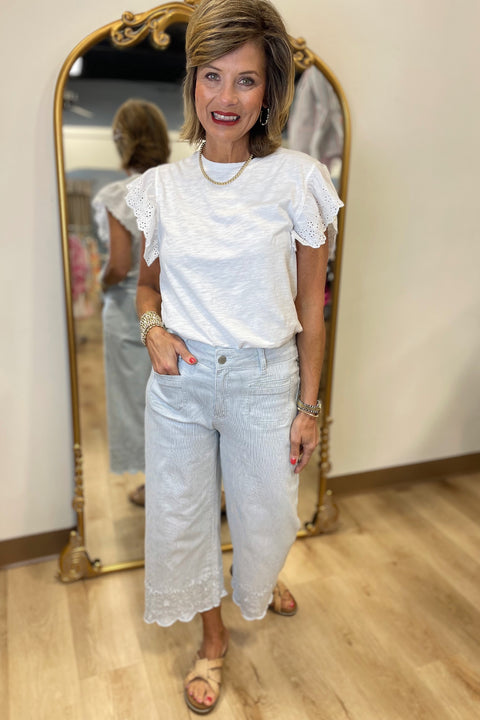 Dylan Presley Tee White