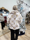 Dylan Checker Jacket Cloud