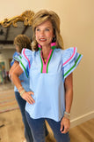 Dreamy Day Top Blue