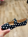 Corkys Layover Black/White Polka Dots