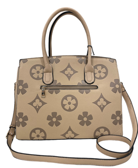 Purse w Wallet Combo Taupe