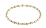 E Newton Harmony Grateful 2.5 Bead Bracelet Gold