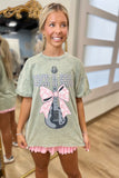 Puff Ribbon Rock N Roll Graphic Tee
