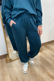 Umgee 2 Piece Jogger Pant Set Seaweed