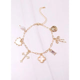 Caroline Hill Arquette Charm Bracelet Gold