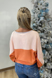 Thankful Babe Colorblock Sweater