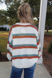 Flirting with Floral Sweater Ivory