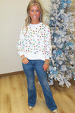 Mary Square Millie Sweatshirt LIGHTS