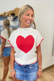Stolen Heart Sleeveless Knit Top