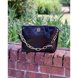 Caroline Hill Ariana Crossbody Black Ec