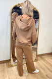 Cozy Season 2 Piece Pant Set Mocha